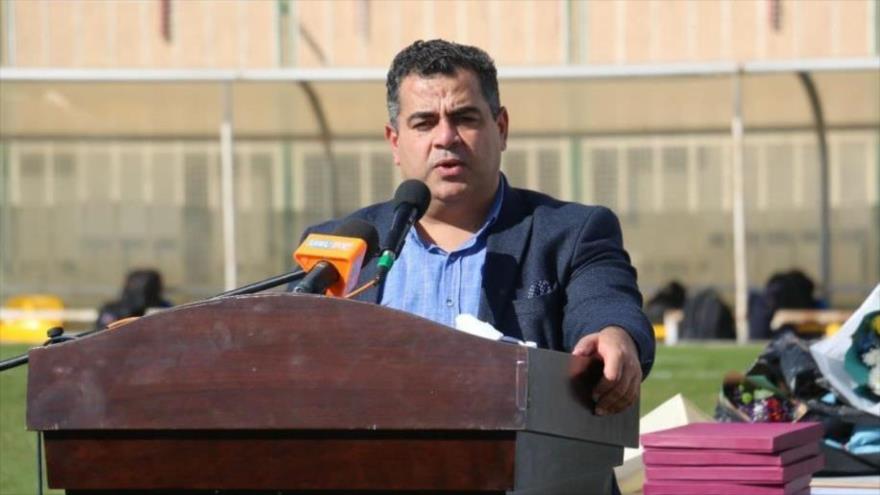 Abdel Salam, hijo del jefe del buró político del Movimiento de Resistencia Islámica de Palestina (HAMAS), Ismail Haniya.