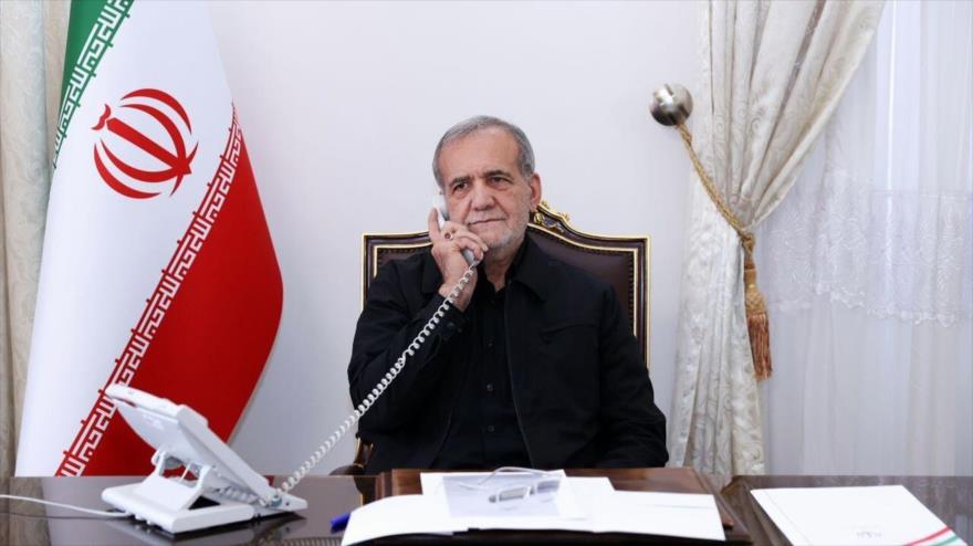 El presidente de Irán, Masud Pezeshkian.