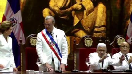 Presidente dominicano se juramenta para un nuevo periodo