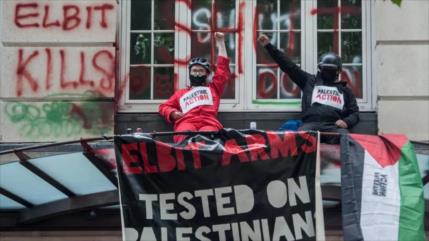 Activistas pro-Palestina detenidos por Ley Antiterrorista de R. Unido