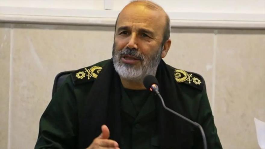 El comandante adjunto de la Fuerza Quds del Cuerpo de Guardianes de la Revolución Islámica (CGRI), general de brigada Mohamad Reza Falahzadeh.