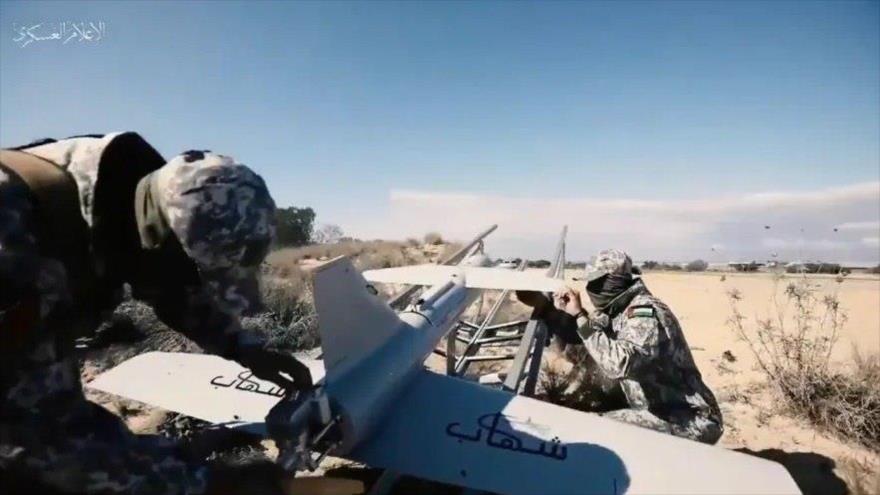 HAMAS ataca sede israelense no eixo Netzarim com drone | HispanTV