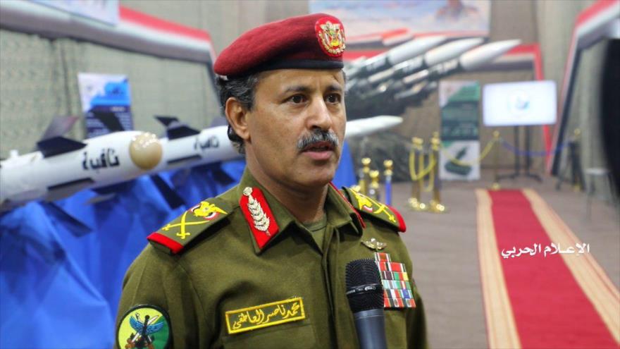 El ministro de Defensa de Yemen, el mayor general Muhamad Naser al-Atefi.