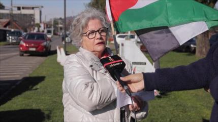 Los chilenos de Temuco se solidarizan con Palestina