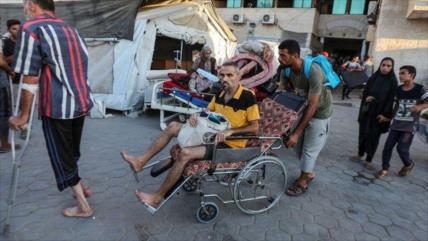 Pacientes palestinos huyen de hospital tras orden de evacuación israelí