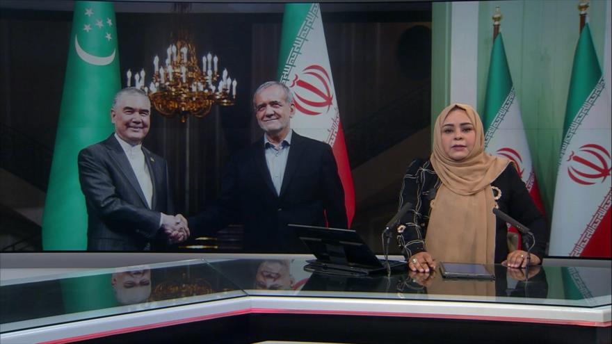 Irán y Turkmenistán abogan por el desarrollo de cooperaciones - Noticiero 14:30