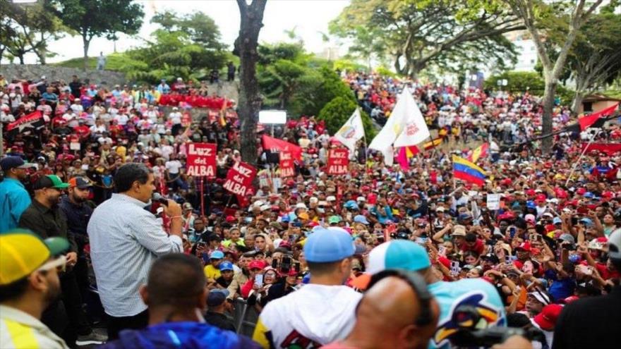 Maduro celebra: el 28-J Venezuela ganó frente a corrientes fascistas