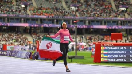 Velocista iraní gana medalla de plata en los Paralímpicos de París 2024