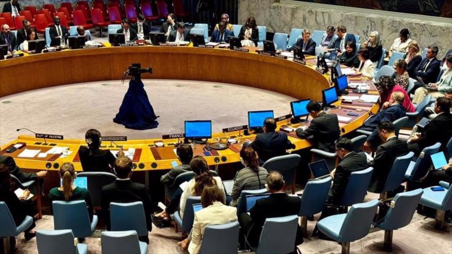 El Consejo de Seguridad de las Naciones Unidas celebra una reunión de emergencia sobre la situación en la Franja de Gaza, 4 de septiembre de 2024.