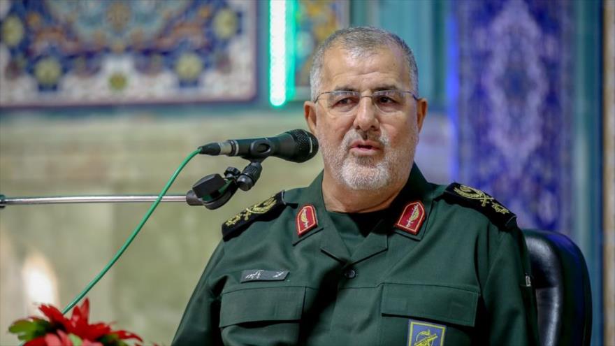 El comandante de la Fuerza Terrestre del Cuerpo de Guardianes de Irán (CGRI), el general de brigada Mohamad Pakpur.