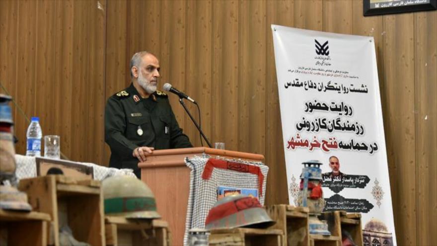 El comandante adjunto del Cuartel General Central de Jatam al-Anbia de Irán, Fazlolá Nozari.