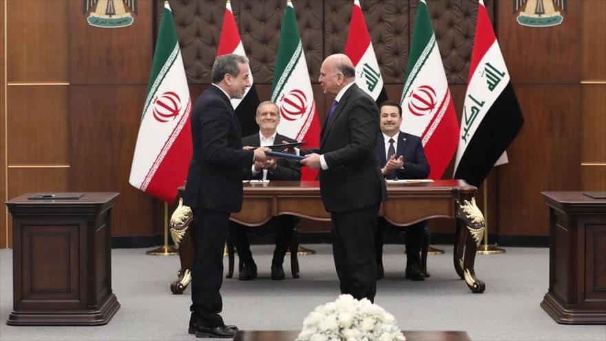 Irán e Irak firman 14 acuerdos de cooperación 