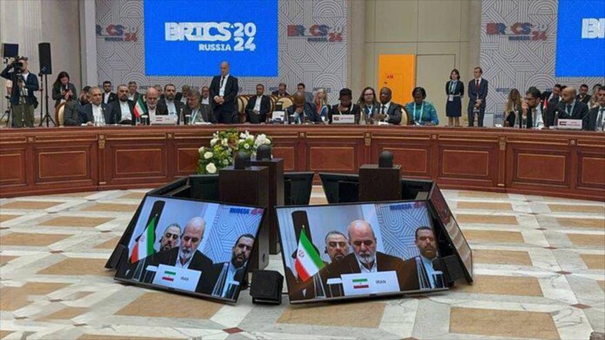 Irán insta a los BRICS a tomar medidas para detener crímenes de Israel