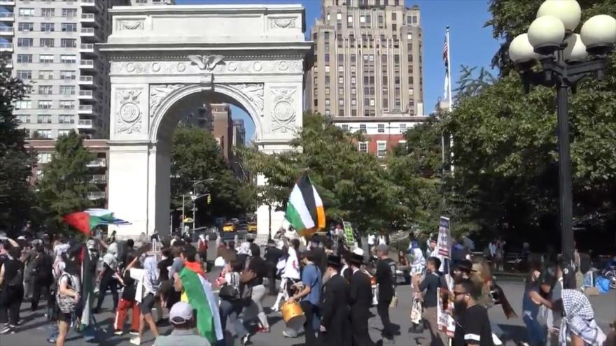 Activistas propalestinos toman las calles en varias capitales del mundo