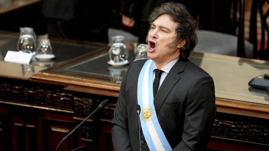 Presidente de Argentina, Javier Milei (foto: AP)