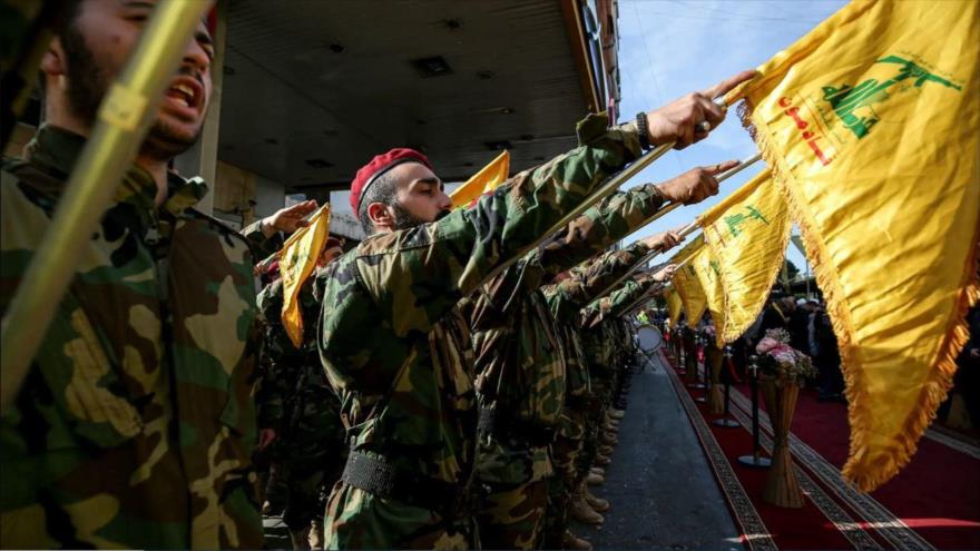 Los combatientes del Movimiento de Resistencia Islámica de El Líbano (Hezbolá).