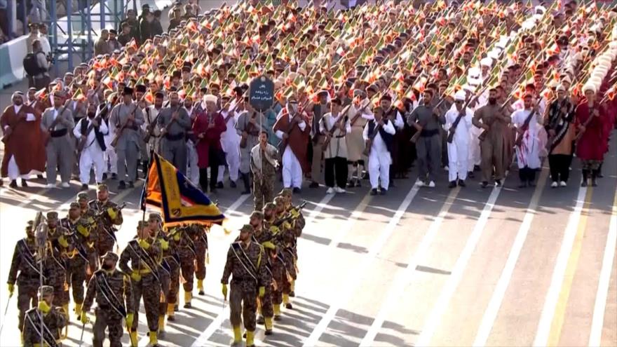 Irán realiza desfiles militares en aniversario de Semana de Defensa Sagrada