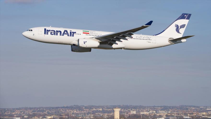 Un avión de aerolínea Iran Air.