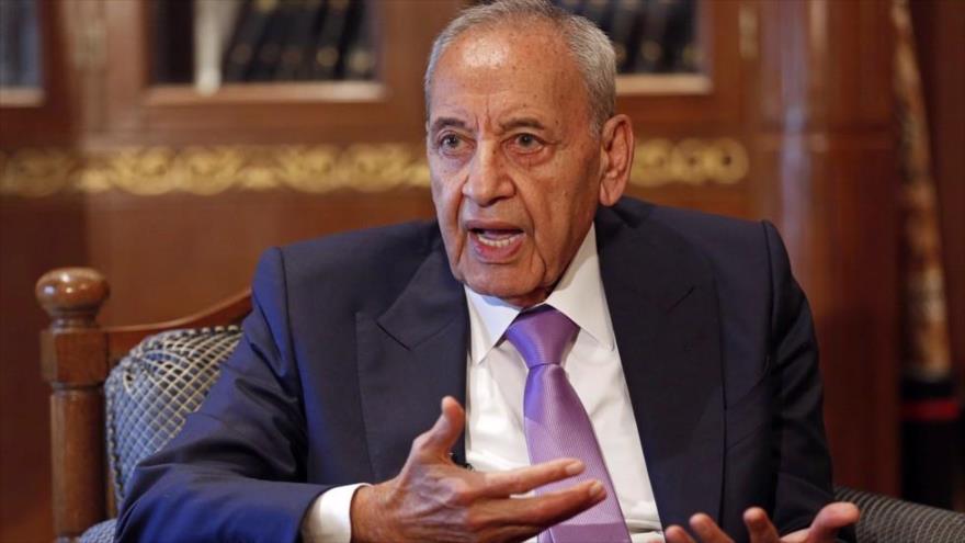 El presidente del Parlamento libanés, Nabih Berri (Foto AP)