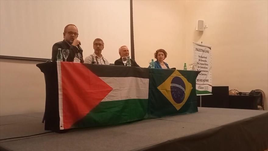 Libran en Brasil batalla cultural contra los crímenes de Israel