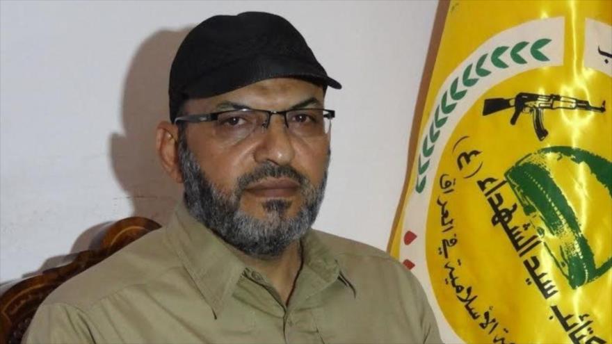 El secretario general del grupo Kateib Sayed al-Shuhada, Abu Alaa al-Walai.