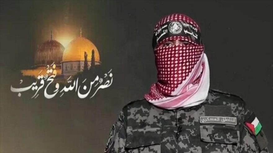 Abu Obeida, portavoz de las Brigadas Ezzedine Al-Qasam, brazo armado de HAMAS