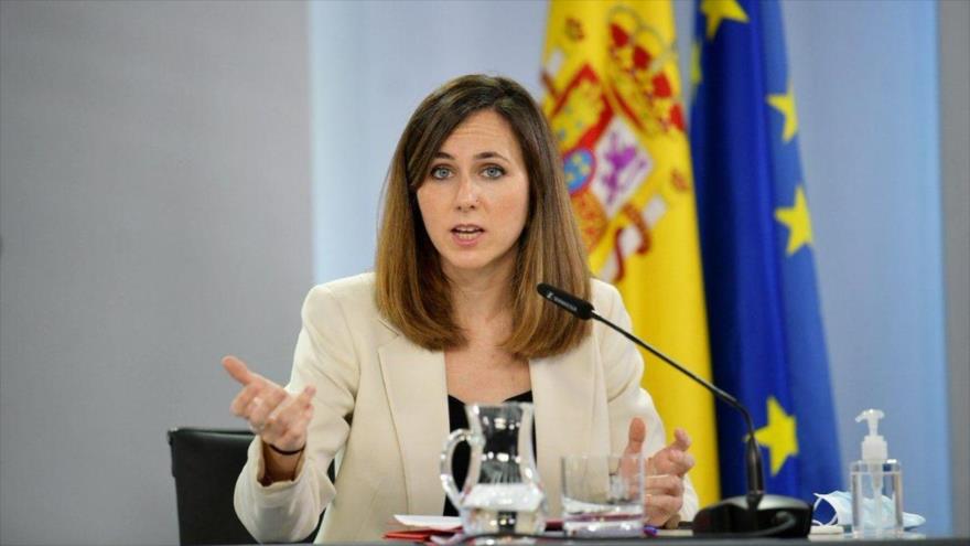 La exministra de Derechos Sociales de España y líder de Poemos, Ione Belarra.