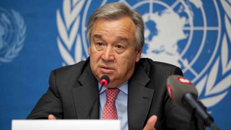 El secretario general de la ONU, António Guterres.