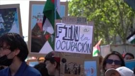 Activistas exigen en Chile fin de la ocupación israelí en Gaza