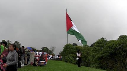 Venezolanos se alzan contra el sionismo y en solidaridad con Palestina