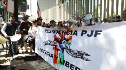 Trabajadores de Poder Judicial en México protestan contra reformas