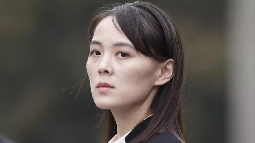 Kim Yo Jong, la poderosa hermana del líder norcoreano Kim Jong-un, asiste a una ceremonia en Hanói, Vietnam, 2 de marzo de 2019. (Foto: AP)