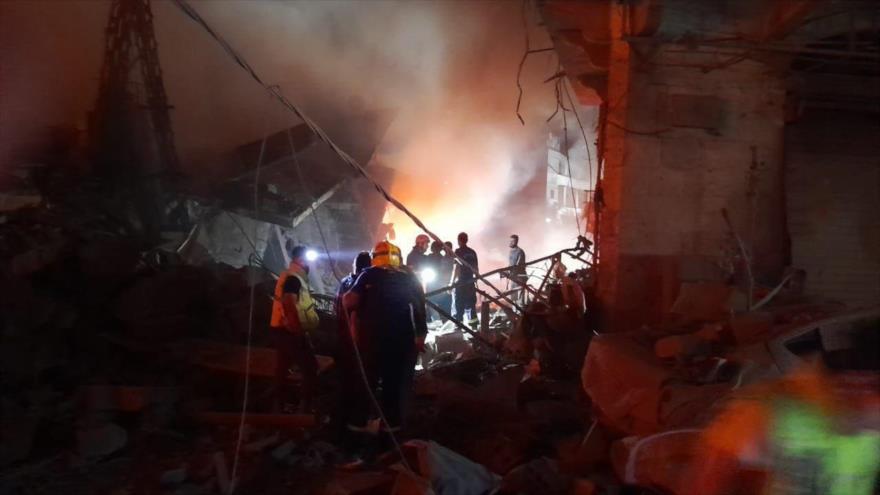 Bombardeo israelí deja 5 muertos y una mezquita destruida en sur libanés | HISPANTV