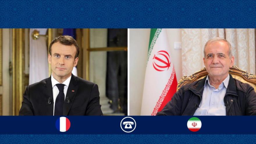 Pezeshkian a Macron: Irán apoya toda iniciativa de paz en la región | HISPANTV