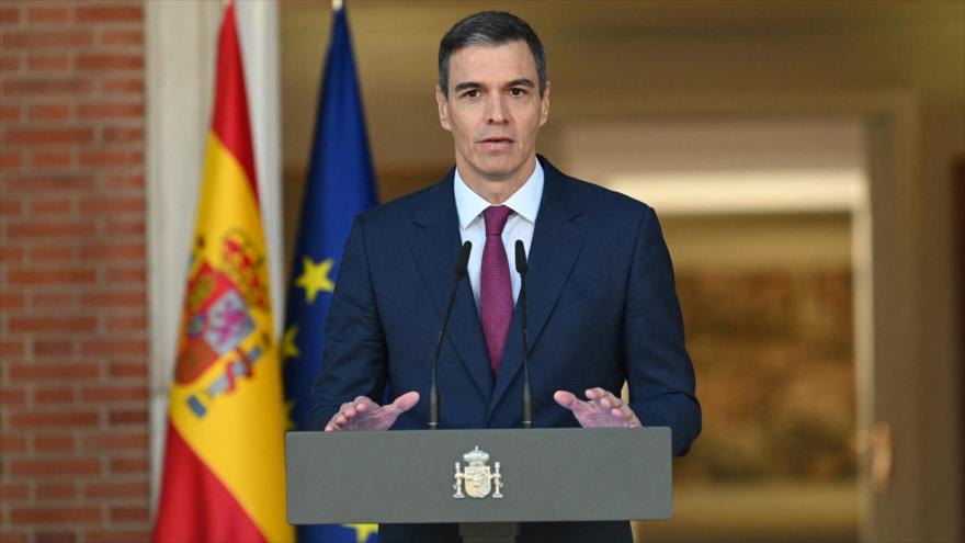 El presidente del Gobierno español, Pedro Sánchez.