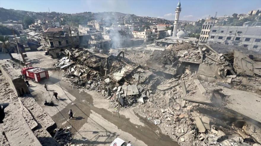 Daños en Líbano por ataque israelí. (Foto: EFE)