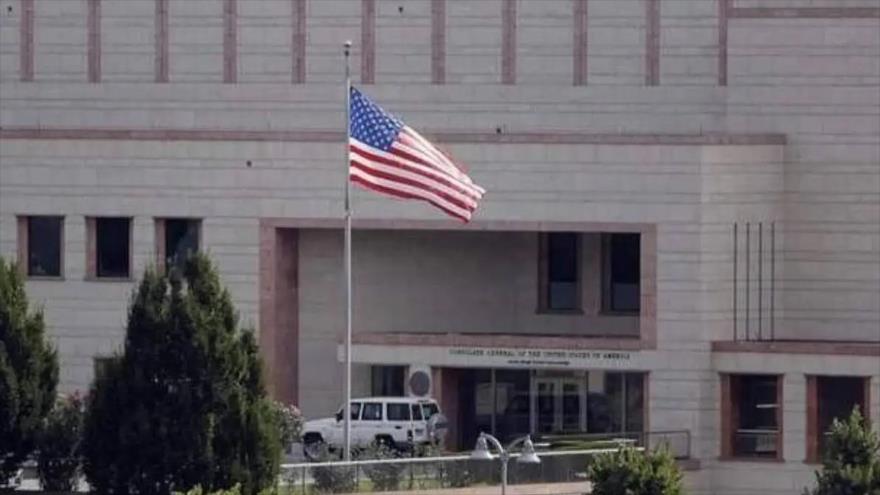 La embajada de Estados Unidos en Beirut, capital del Líbano.