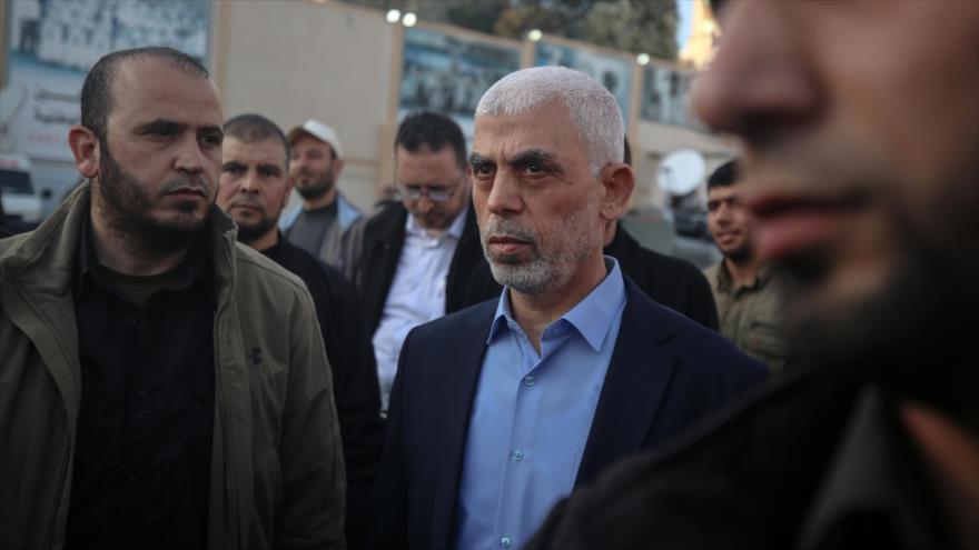 Yahya Sinwar, jefe de la oficina política de HAMAS.