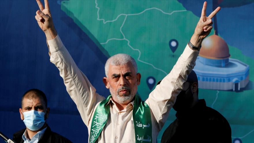 El jefe del Buró Político del Movimiento de Resistencia Islámica de Palestina (HAMAS), Yahya Sinwar.