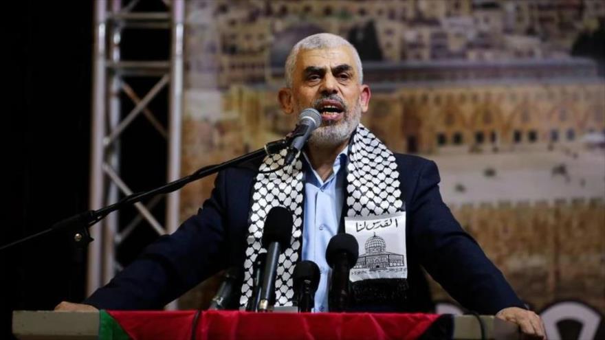 El líder del Movimiento de Resistencia Islámica de Palestina (HAMAS), Yahya Sinwar.