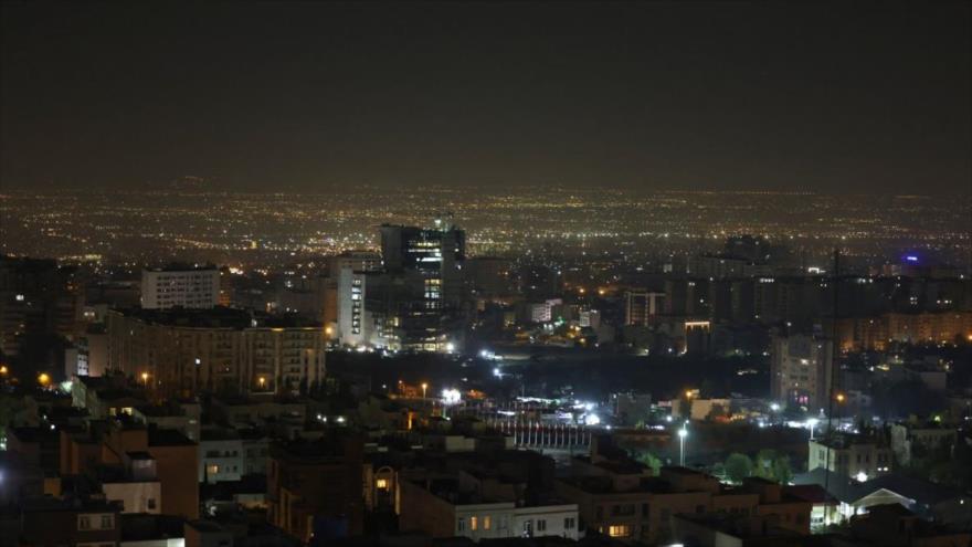 Una vista de Teherán, capital iraní, tras repelido ataque del régimen sionista de Israel, 26 de octubre de 2024. (Foto: AFP)