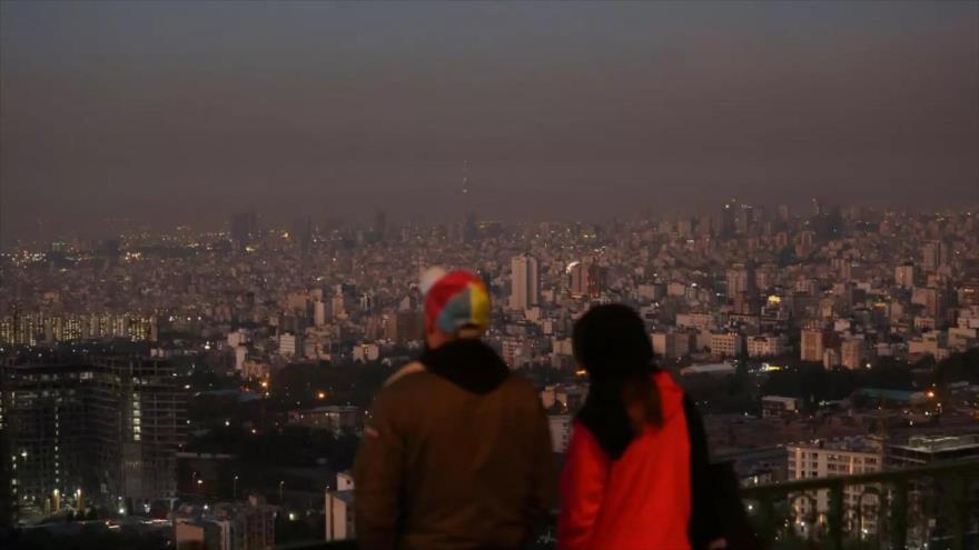 Una vista de Teherán, capital iraní, tras repelido ataque del régimen sionista de Israel, 26 de octubre de 2024. (Foto: Reuters)