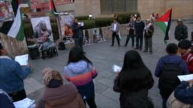 Instalan en Bolivia vigilia solidaria contra genocidio en Palestina