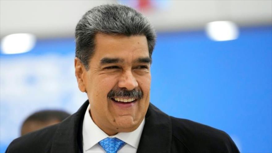 El Presidente de Venezuela, Nicolás Maduro Moros.