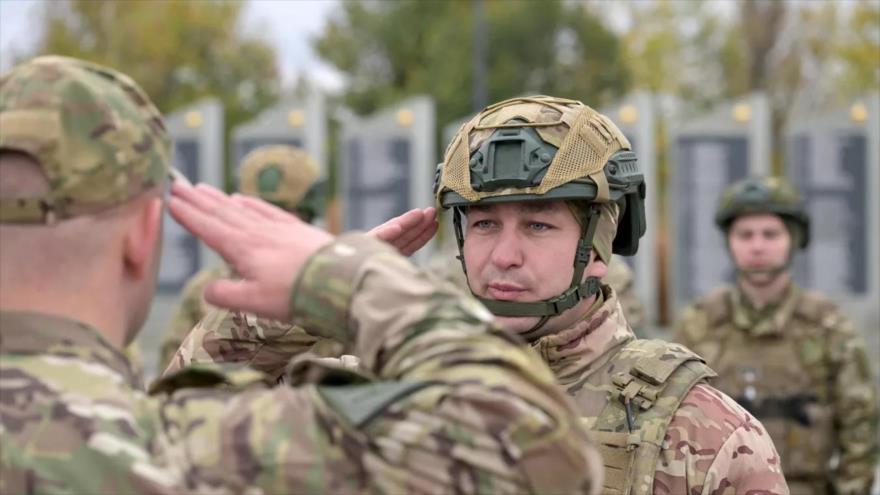 En la foto, militares rusos reconocidos en el Día del Oficial Militar (foto: Sputnik)