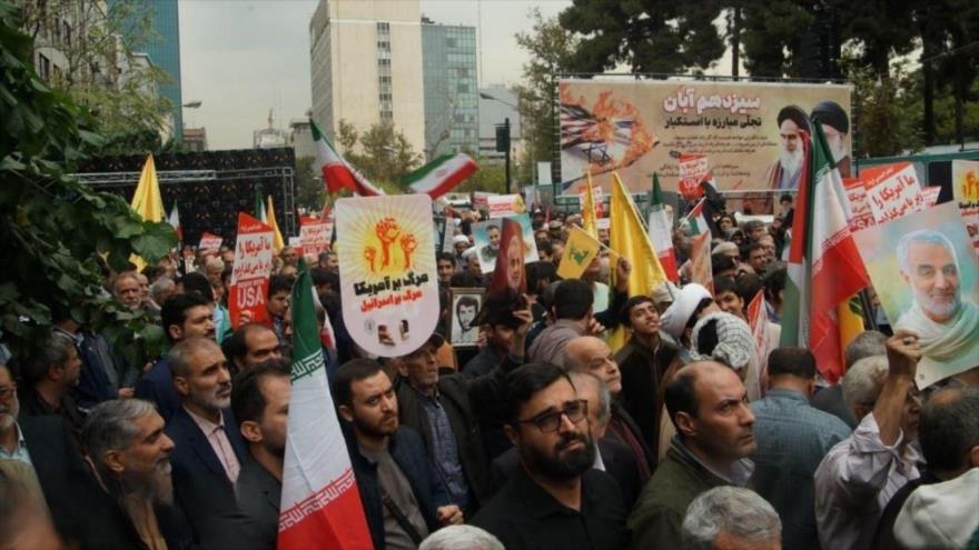  La marcha de ciudadanos iraníes, en aniversario del 13 de Aban, Teherán, 3 de noviembre de 2024. (Foto: Borna News)