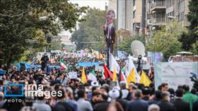 Iraníes marchan en conmemoración del Día de Lucha contra Arrogancia