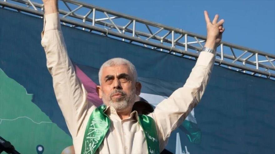 El mártir líder del Buró Político de HAMAS, Yahya Sinwar.