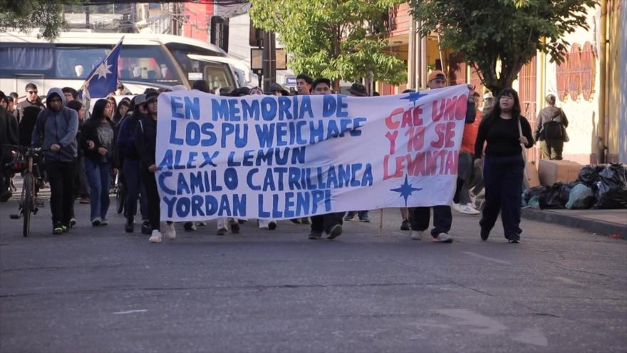 Chilenos han conmemorado el 22 aniversario del asesinato de Lemun