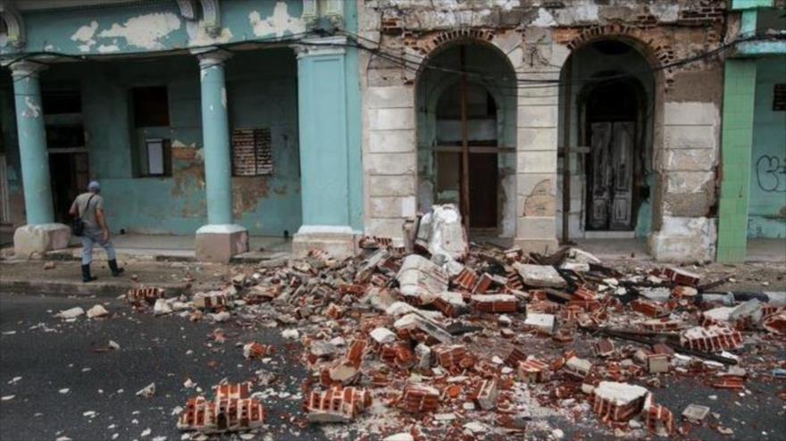 Daños tras doble sismo en Cuba, 10 de noviembre de 2024.